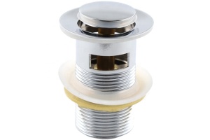 Донный клапан для раковины Ceramalux хром (RD013)