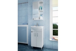 Зеркало-шкаф СанТа Ника 40 фацет L - 2