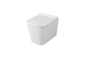 Унитаз подвесной безободковый OWL Vatter Ruta-H mini с сиденьем DP микролифт