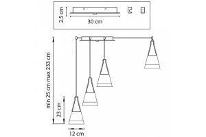Подвесная люстра Lightstar Cone 757066 - 2