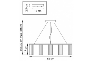 Подвесная люстра Lightstar Roma 718093 - 3