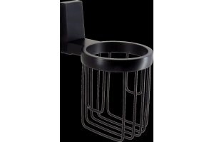 Держатель освежителя воздуха Wasserkraft Abens черный матовый