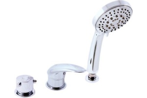 Смеситель для ванны Rav Slezak Dunai хром (D464.5/NP1/570)