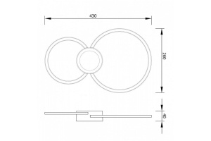 Настенный светильник Mantra Mural 6230 - 3