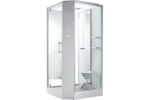 Душевая кабина Orans SR-89101LS белая, с баней