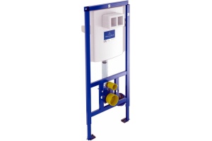 Комплект Унитаз Villeroy & Boch O.Novo + Инсталляция Villeroy & Boch + Кнопка смыва белая - 3