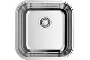 Мойка кухонная Omoikiri Omi 44-U/IF-IN Quadro нержавеющая сталь