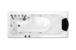 Гидромассажная ванна Gemy  172x77 см (G9006-1.7 B L) - 2