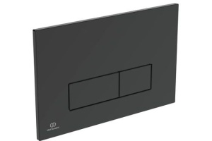 R0121A6 смывная клавиша OLEAS M2 двойной смыв (черный)