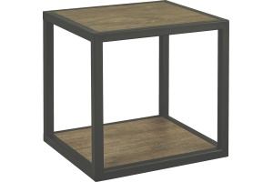 Полка Aquaton Лофт Фабрик 34 темное дерево