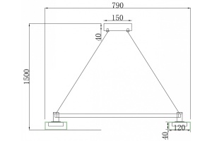 Подвесная люстра Stilfort Gloze 4009/02/08P - 3
