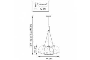 Подвесной светильник Lightstar Sferico 729031 - 3