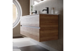 Тумба под раковину Sancos Urban 120 дуб галифакс (UR120-2EG) - 3