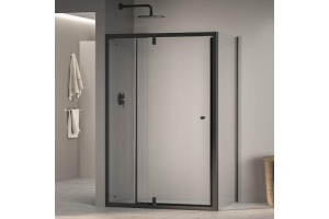Душевой уголок RGW Passage 120х70 черный стекло прозрачное