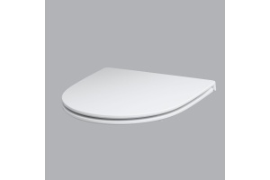 Крышка-сиденье AM.PM Awe C117853WH с микролифтом, петли хром - 3