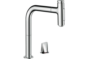 Смеситель Hansgrohe Metris Select 73818000 для кухонной мойки