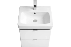 Тумба с раковиной Aquaton Скай 50 белый - 2