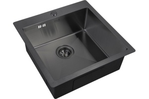 Мойка кухонная Zorg Inox PVD 5151 grafit