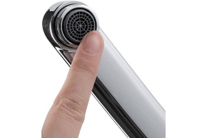 Смеситель для ванны с длинным изливом с керамическим дивертором, Sena, IDDIS, SENSBL2i10WA - 3