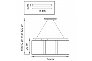 Подвесная люстра Lightstar Nubi 802133 - 3