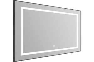 Зеркало BelBagno Kraft 98.5х68.5 с подсветкой, подогревом, черный (SPC-KRAFT-985-685-TCH-WARM-NERO) - 3