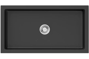 Мойка кухонная Omoikiri Mikura Natceramic/черный (4997081)