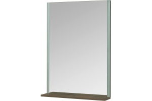 Зеркало Aquaton Терра 61 с подсветкой светлое дерево