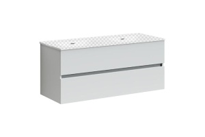 Тумба под раковину Sancos Urban 120 белый, глянцевый (UR120-2W)