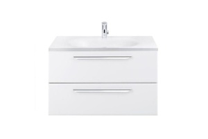 Тумба под раковину Cezares Eco 90х50 Bianco Opaco (ECO-900-2C-SO-BO)