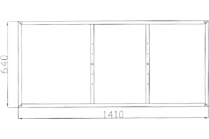 Каркас для ванны Cersanit Santana 150 - 3