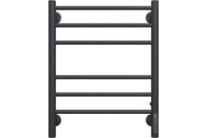 Электрический полотенцесушитель Terminus Аврора П6 450x600 Черный матовый