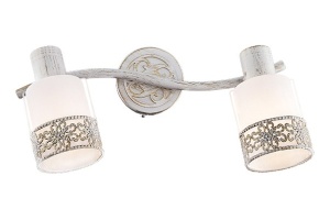 Спот Eurosvet Silvia 20025/2 белый с золотом