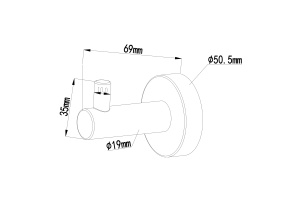 Swedbe Attribut Крючок 9804 - 3