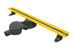 Душевой лоток Berges Super Slim 70 золото глянцевое