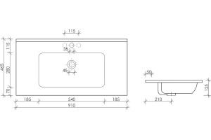Раковина Ceramica Nova Element CN7002 - 2