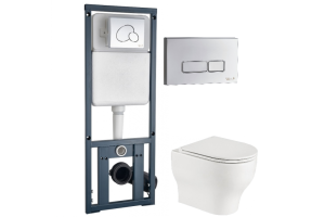 Комплект Weltwasser MARBERG 410 + ERLENBACH 004 GL-WT + MAR 410 SE (10000006465)