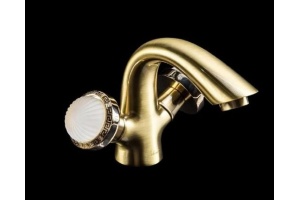 Смеситель для раковины Boheme Satine бронза (311-ST)