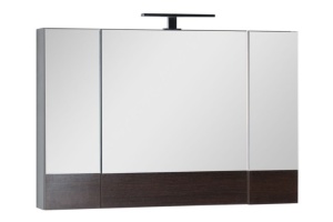 Зеркало-шкаф Aquanet Нота 100 камерино венге