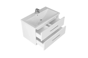 Тумба для комплекта подвесная СанТа Омега Фостер 80 белый - 2