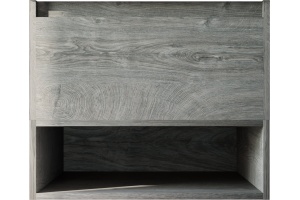 Мебель для ванной STWORKI Карлстад 60 дуб рошелье, в стиле лофт, подвесная (комплект, гарнитур) - 3