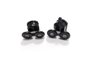 Душевая дверь ABBER Schwarzer Diamant 100 профиль черный (AG30100BH) - 3