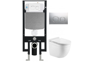 Комплект Weltwasser AMBERG 497 + HEIMBACH 004 GL-WT + AMBERG RD-MT CR (10000006617)