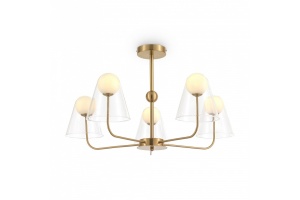Люстра на штанге Freya Doublety FR5382PL-05BS - 2