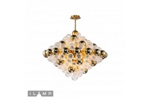 Люстра на штанге iLamp Rockfeller 100D-18 MBR