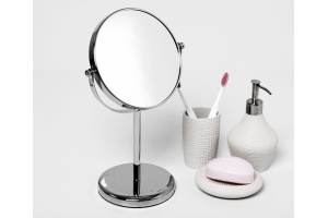 Косметическое зеркало Wasserkraft K-1003 двухстороннее - 2