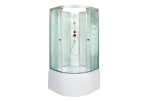 Душевая кабина Deto L 80х80 без крыши, хром (L980N)