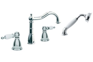 Смеситель Boheme Cromo 396 на борт ванны