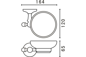 Мыльница Art&Max Antic Crystal AM-E-2699ASJ-Do - 3