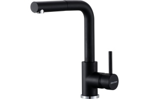 Смеситель Paulmark Kassel для кухонной мойки, антрацит Ka214311-401TB