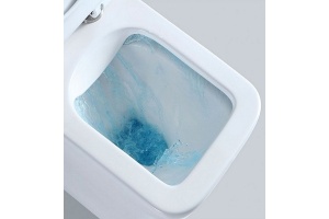 Унитаз-компакт Ceramalux белый, смыв AquaBlade (2171) - 2